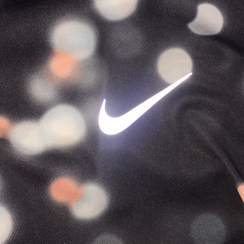 Polka dotted athletic Nike leggings - Picture 4 of 4